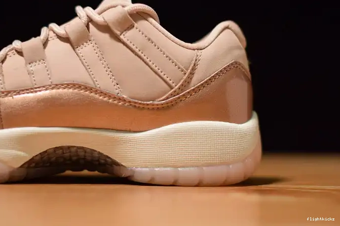 AH7860-105 GS Low Air Jordan 11 Rose Gold 0701
